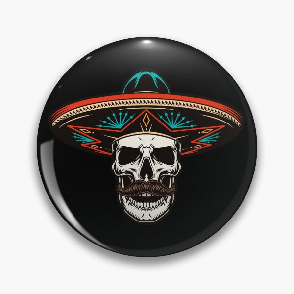 Item preview, Mexican Skull Charro designed and sold by LatinoPower.