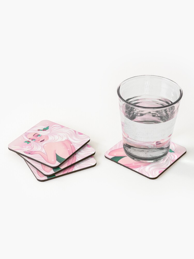 Alternate view of Merry Christmas Coasters (Set of 4)