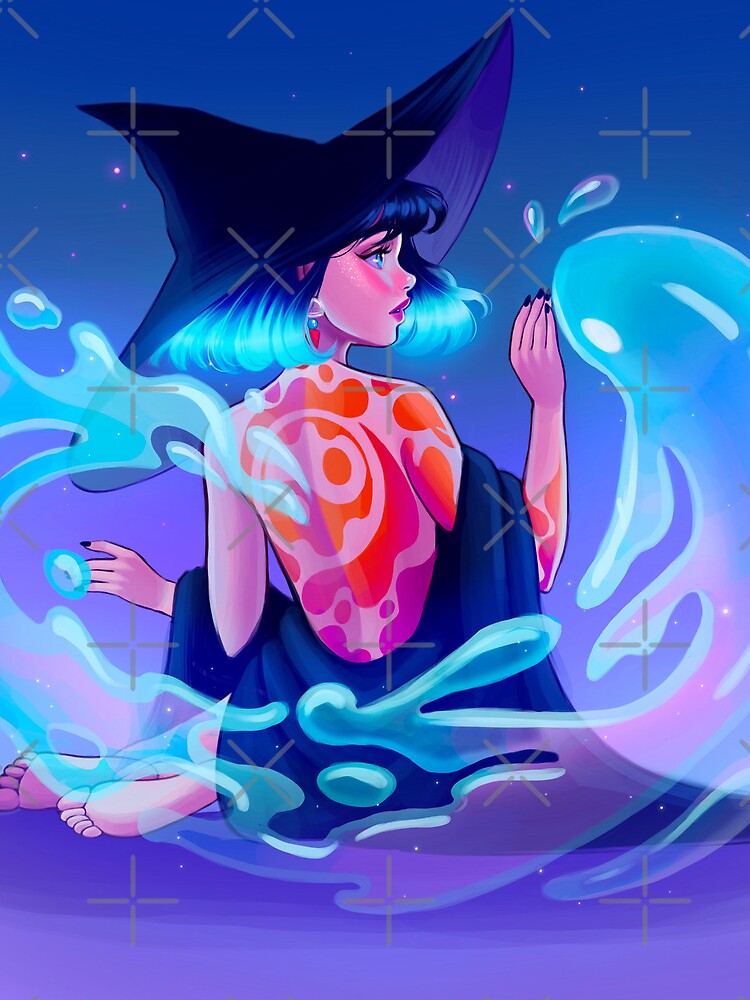 Water Witch by virtualbunnyy