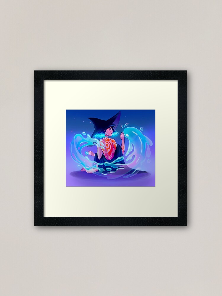 Alternate view of Water Witch Framed Art Print
