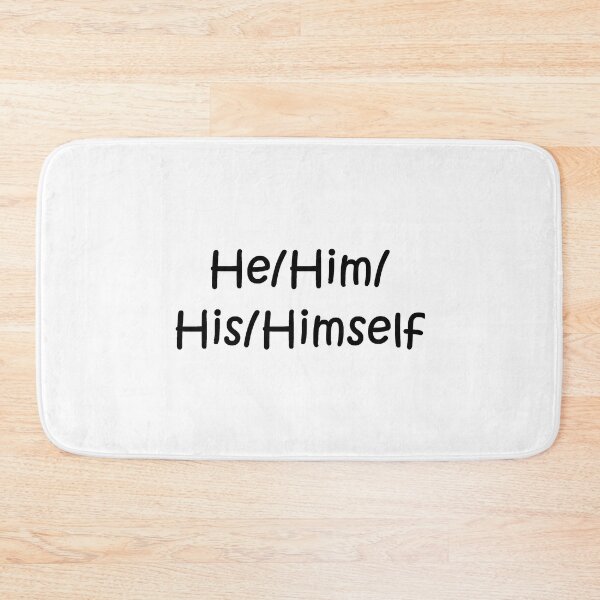 Item preview, He/Him Full Pronouns  designed and sold by kiippers.