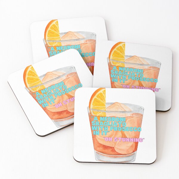 Item preview, "A Negroni Sbagliato with Prosecco in it" designed and sold by MerlinsHut.