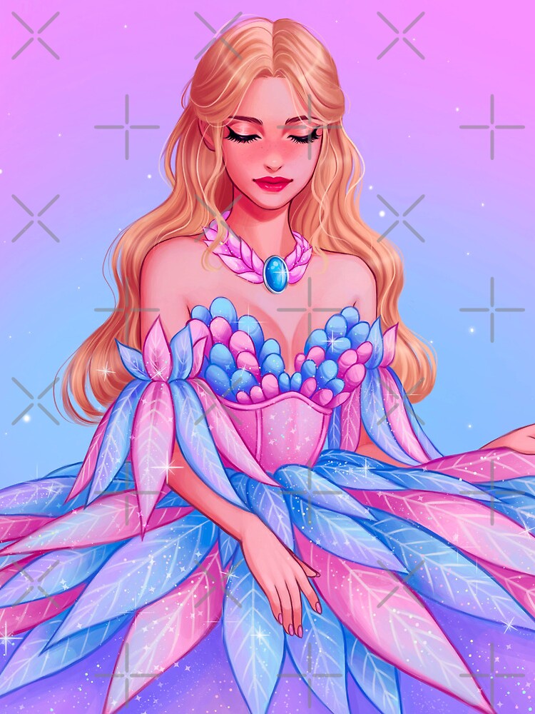 Barbie as Odette by virtualbunnyy