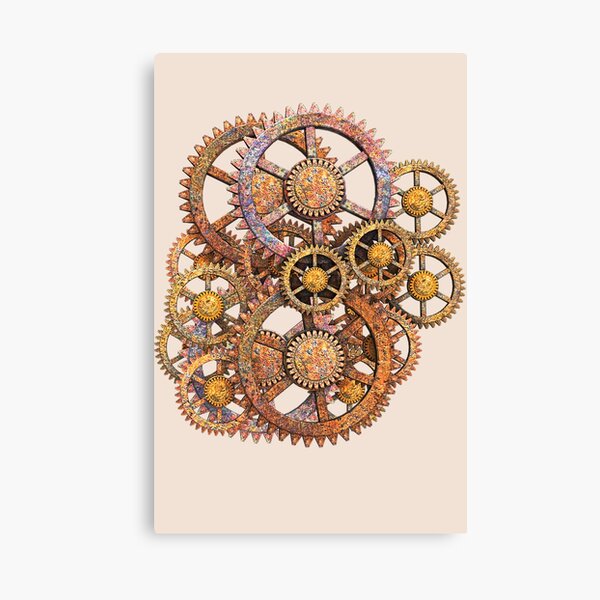 Aperçu de l'œuvre Engrenages Steampunk créée et vendue par Gothic Fantasy.