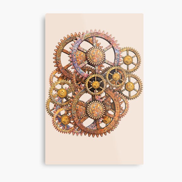 Aperçu de l'œuvre Engrenages Steampunk créée et vendue par Gothic Fantasy.