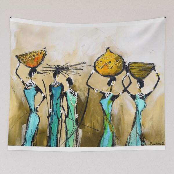 Item preview, African Tribal Women designed and sold by Artbyirina.