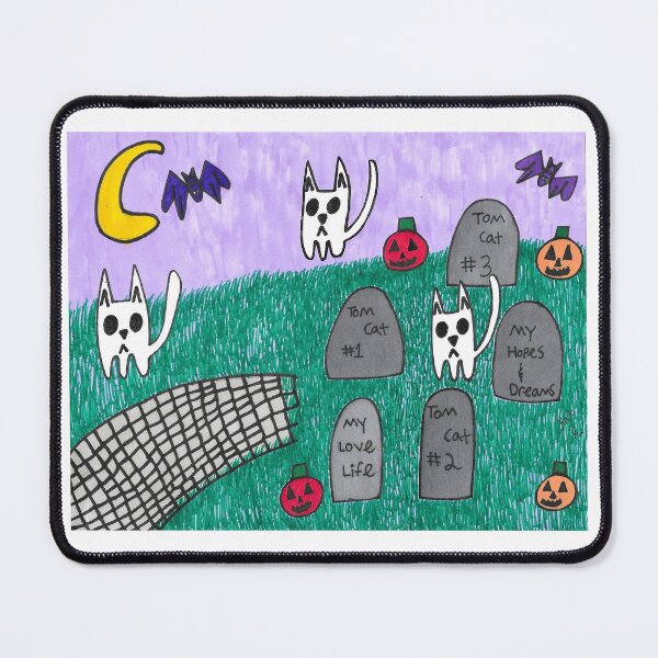 Item preview, Haunted Graveyard designed and sold by katkathleen.