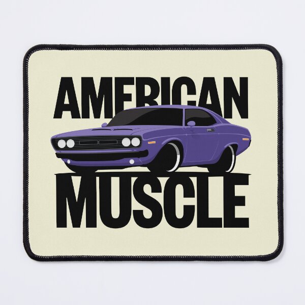 Item preview, American Muscle Pony Car Illustration designed and sold by blackdogshop.