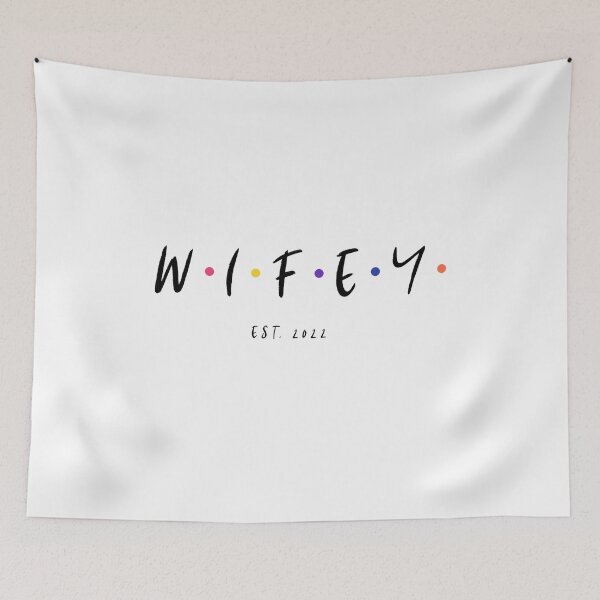 Item preview, W.I.F.E.Y. EST 2022 (black) designed and sold by Allyoudois.