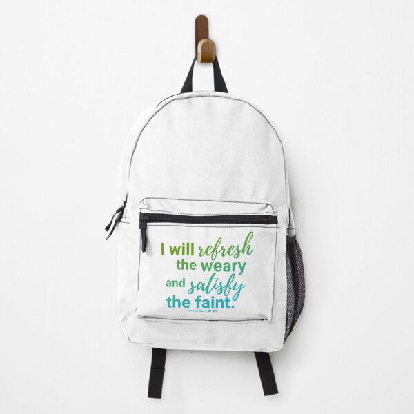 Item preview, Jeremiah 31:25 I will refresh the weary (Blue Green Gradient) designed and sold by rainbowsinks.