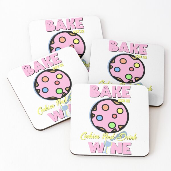 Item preview, BAKE COOOKIES AND DRINK WINE designed and sold by GAADesignz.