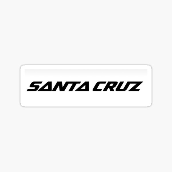  Santa Cruz Classic Logo Skateboard Sticker - large skate board  skating skateboarding : Sports & Outdoors