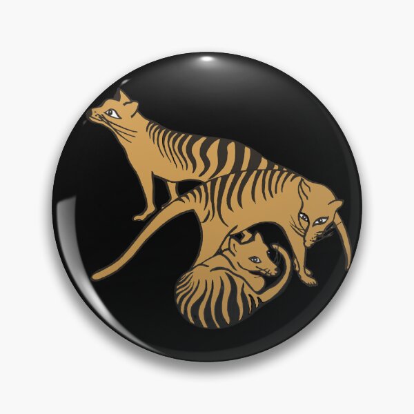 Item preview, Tassie Tiger Family in repose! designed and sold by topologydesign.