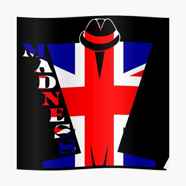 Madness Union Jack Poster