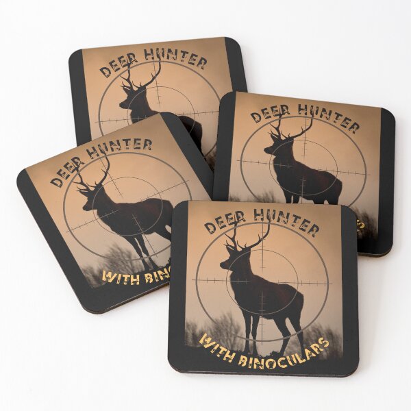 Item preview, Deer Hunter With Binocular Funny Gift For Hunter and ecologist designed and sold by Sandragor1.