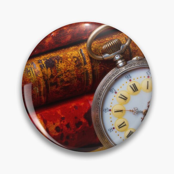 Item preview, Beautiful Old Pocket Watch And Stacked Books designed and sold by Garry Gay.