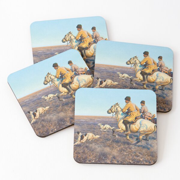 Item preview, Hunting in the Steppe | Hugo Ungewitter | 1932 Horse Art designed and sold by CJET.