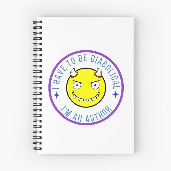 Item preview, Diabolical Author  (Yellow Smiley) designed and sold by Shannon McRoberts.