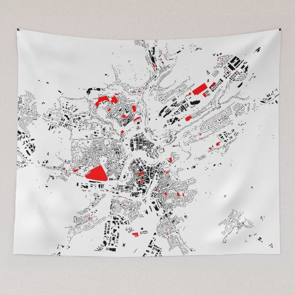 Item preview, Map of Lima with its schools in colour designed and sold by jean-nicolas.
