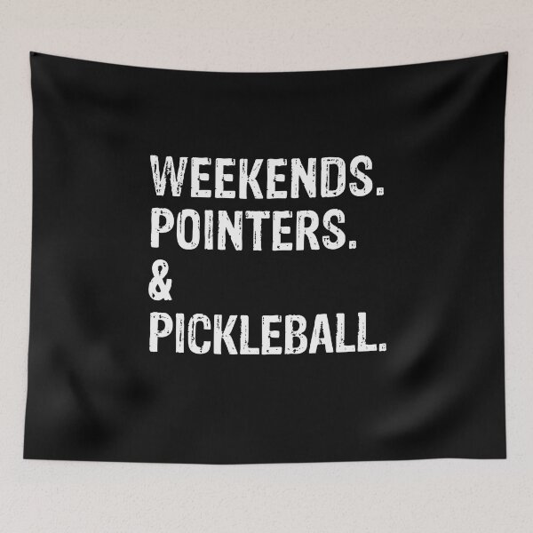 Item preview, Weekends Pointers and Pickleball German Shorthaired Pointer Gift  designed and sold by Guarddogdrive.