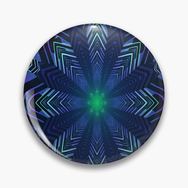 Artikelvorschau, Lila blaue abstrakte Blumen-Mandala entworfen und verkauft von adoredigitals.