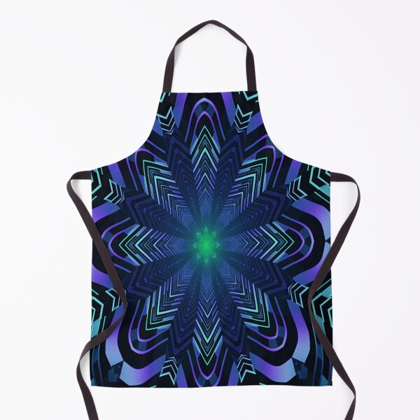 Item preview, Purple Blue Abstract Flower Mandala designed and sold by adoredigitals.