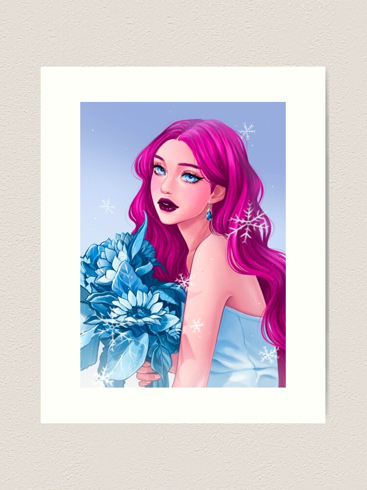 Alternate view of Goddess of Winter Art Print