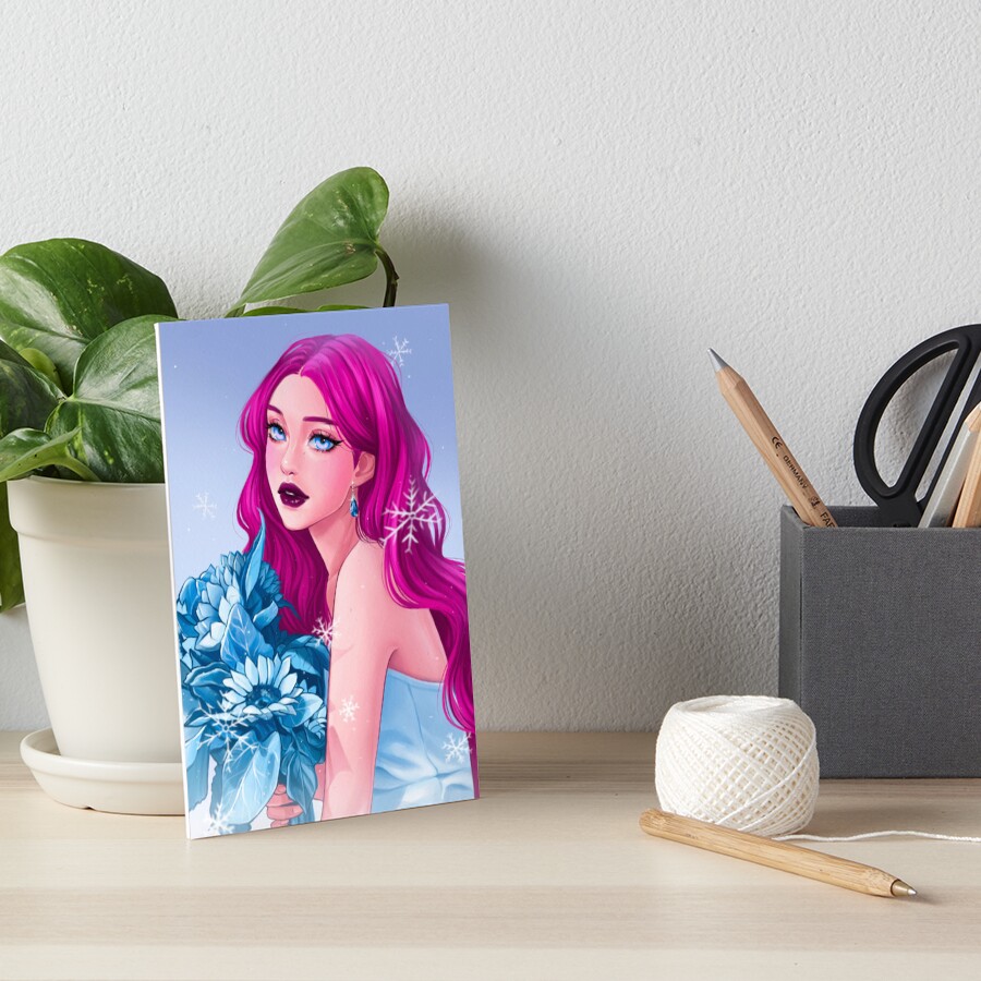 Goddess of Winter Art Board Print
