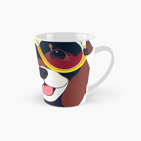 Item preview, Happy Dog Glasses Sticker designed and sold by BAYFAIRE.