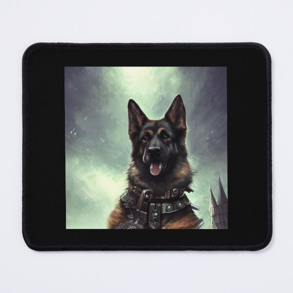 Artikelvorschau, AI Generated Art, War German Shepherd entworfen und verkauft von RabbitHoleMI.