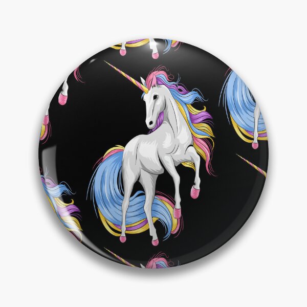 Artikelvorschau, BEAUTIFUL PRANCING COLORFUL UNICORN entworfen und verkauft von sailorsam1805.