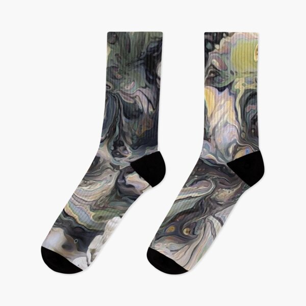 Item preview, Enlightened Ones yellow gray tones by Superfluidsoul designed and sold by superfluidsoul.