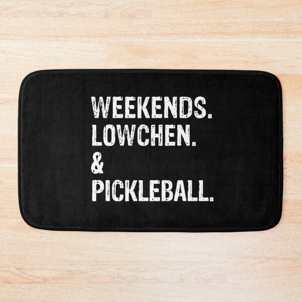 Item preview, Weekends Lowchen and Pickleball Funny Dog Gift  designed and sold by Guarddogdrive.