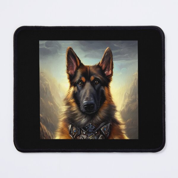Artikelvorschau, AI Generated Art, War German Shepherd entworfen und verkauft von RabbitHoleMI.