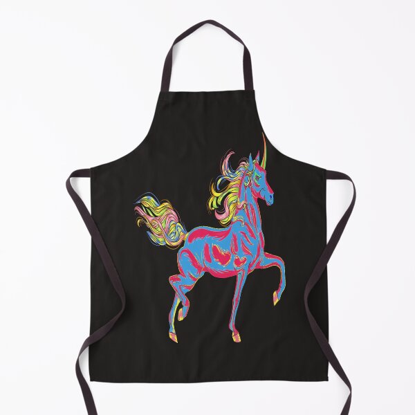 Artikelvorschau, LOVELY NEON PRANCING COLORFUL MANED UNICORN entworfen und verkauft von sailorsam1805.