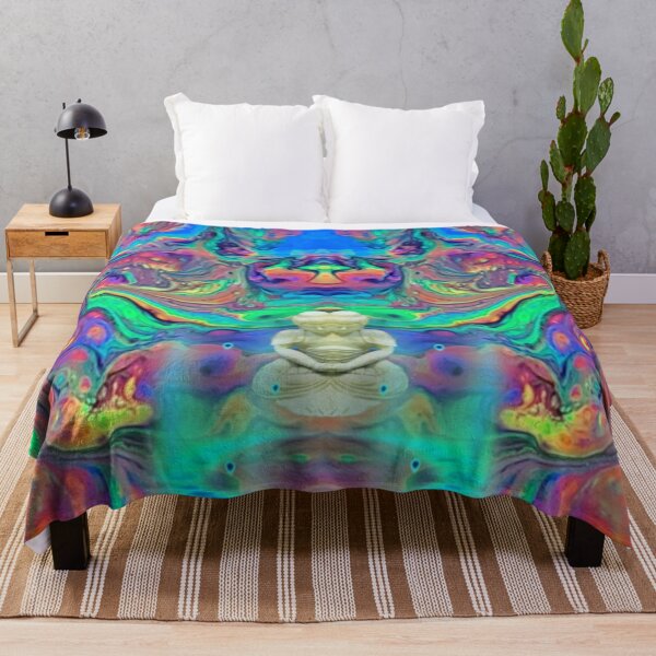 Item preview, Enlightened Ones neon rainbow tones by Superfluidsoul designed and sold by superfluidsoul.