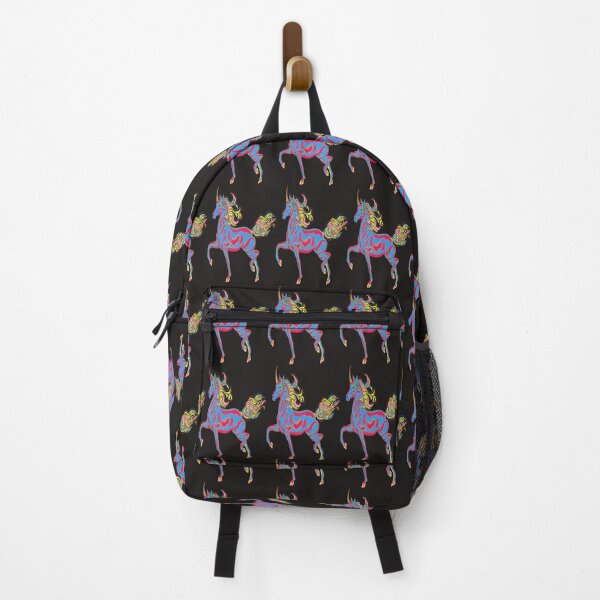 Artikelvorschau, NEON PRANCING COLORFUL MANED UNICORN entworfen und verkauft von sailorsam1805.