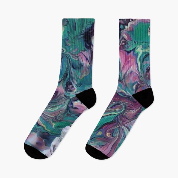Item preview, Enlightened Ones purple teal tones by Superfluidsoul designed and sold by superfluidsoul.