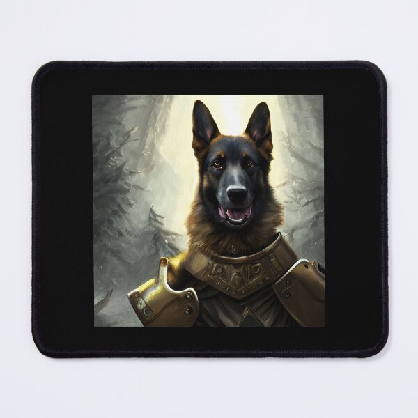 Artikelvorschau, AI Generated Art, War German Shepherd entworfen und verkauft von RabbitHoleMI.