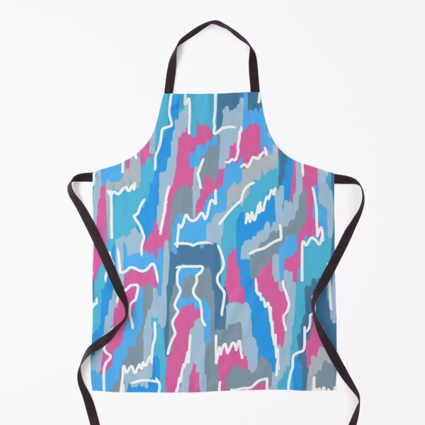 Item preview, Squiggly Abstract in Grays and Blues designed and sold by DanielleGensler.