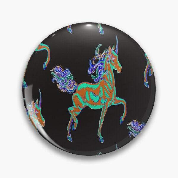 Artikelvorschau, STUNNING PRANCING COLORFUL MANED UNICORN entworfen und verkauft von sailorsam1805.
