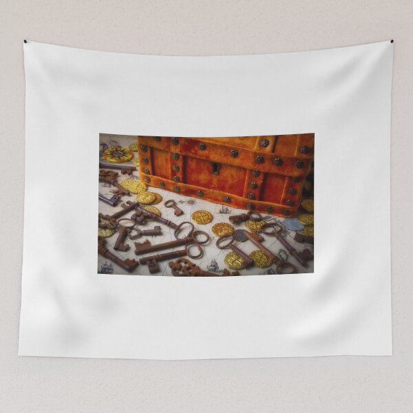 Item preview, Treasure Chest And Skeleton Keys designed and sold by Garry Gay.