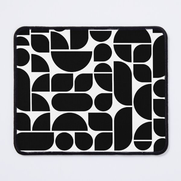 Item preview, Minimal Geometric Shapes 04 | Abstract Art Mid Century Bauhaus Inspired  Black designed and sold by MarleneCanto.
