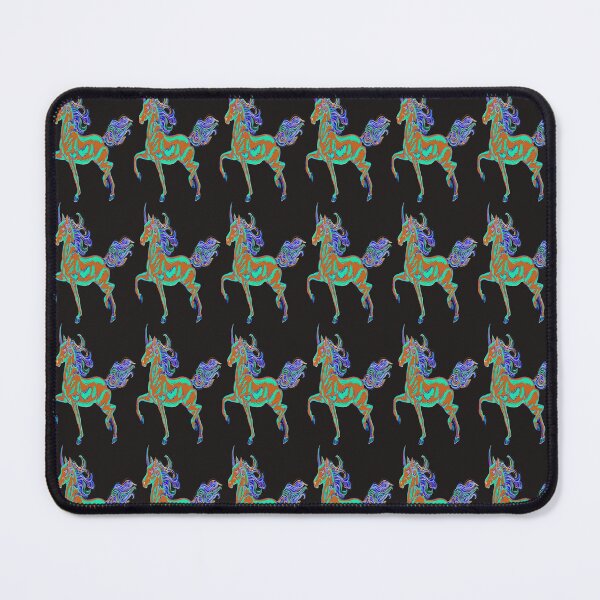 Item preview, COOL PRANCING COLORFUL MANED UNICORN designed and sold by sailorsam1805.
