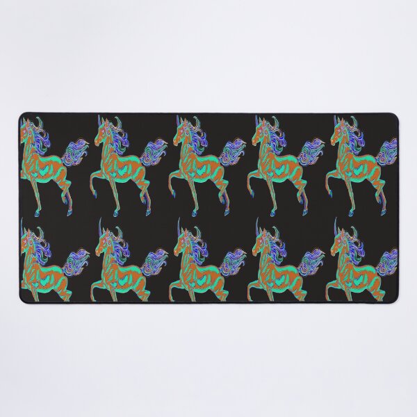 Item preview, COOL PRANCING COLORFUL MANED UNICORN designed and sold by sailorsam1805.