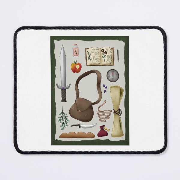 Item preview, Adventurer's Inventory designed and sold by relatablehaley.