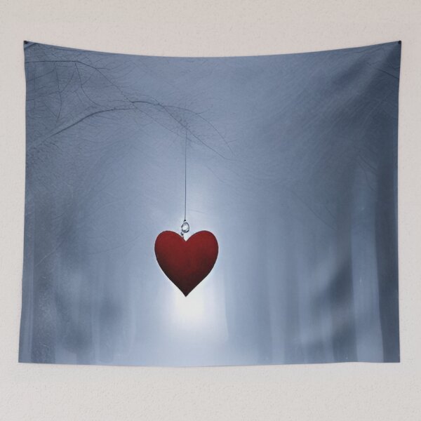 Item preview, heart 1 designed and sold by blackwhiteblue.