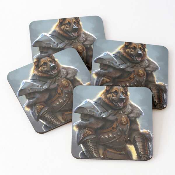 Item preview, AI Generated Art, War German Shepherd designed and sold by RabbitHoleMI.