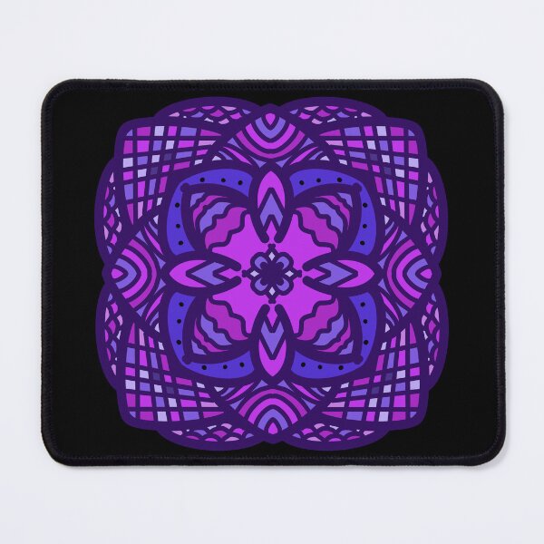 Item preview, Purple Mandala designed and sold by FunCarStickers.