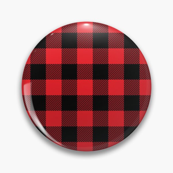 Item preview, Red and Black Buffalo Check Plaid Pattern - Red and Black Plaid designed and sold by gjsart.
